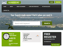 Tablet Screenshot of myislamabad.net